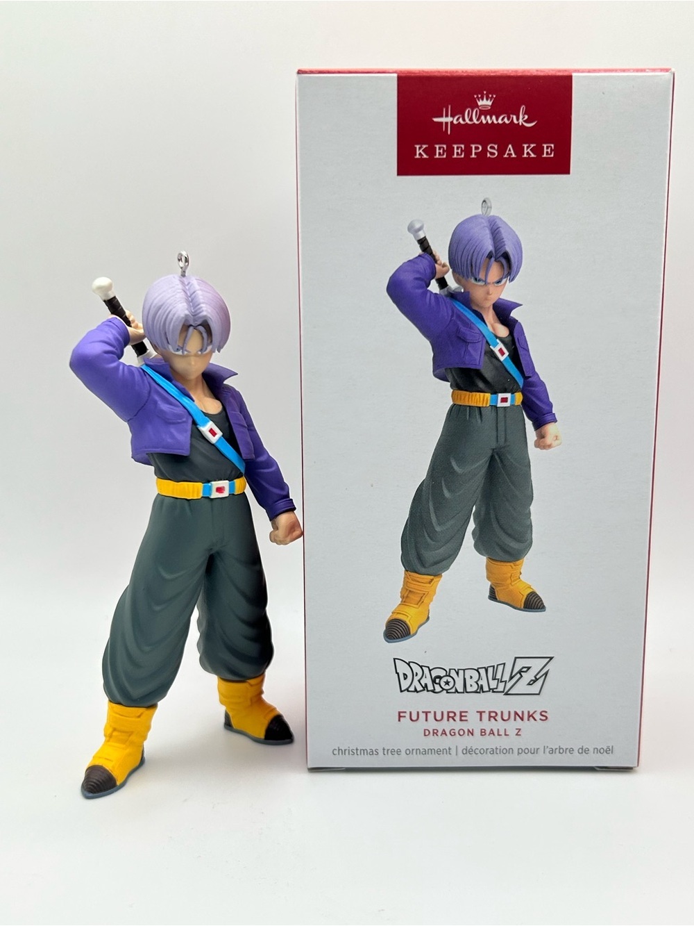 NEW Dragon Ball Z Future Trunks Ornament - Purple